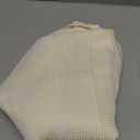 AmazerBath Waffle Shower Curtain, Heavy Duty Fabric Shower Curtain with Waffle Weave Hotel Quality Bathroom Curtains, 72 x 72 Inches (Cream Yellow)