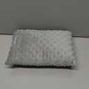 Soft Knee Pillow Leg Pillows 11" x 7.8" Small Hip Support Pillows Between Legs for Side Sleepers Sciatica Joints Pain Relief Machine Washable Post Surgery Cushion Gifts, Minky Dot Light Gray