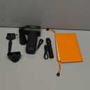 Compressed Air Duster, 260000RPM Cordless Electric Air Blower with Brushless Motor, 3-Speed Adjustable & Rechargeable  Powerful Dust Cleaner for Keyboard, Computer, Car, Outdoor, Air Bed (Black)