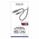 ZGear® Silicone Sync & Charge Cable For USB-C