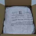 basic home 18x18 Decorative Throw Pillow Inserts-Down Feather Pillow Inserts-Square-Cotton Fabric-Set of 2-White