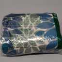 Decorative Throw Pillow Covers Set of 2 Blue Pillow Covers 18x18 Inch Couch Pillow Covers for Sofa Living Room Outdoor Throw Pillow Cover Linen Square Floral Flower Farmhouse Pillowcase