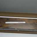 BAYKA Rustic Brown Floating Shelves 35.4in, Set of 2, Wall Mount Wood Shelf