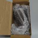 Zhengmy 4 Pcs 2 in 1 Fireplace Stocking and Garland Hangers Heavy Duty Metal Christmas Stocking Holder for Mantle, Two Hooks Hangers for Garland Balls Fireplace Xmas Holiday Party Decoration (Bronze)