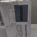 COMESOON Elevated Dog Bowls, 4 Height Adjustable Raised Bowl Stand with 2 Thick 50oz Stainless Steel Food Bowls Non-Slip Feeder Adjusts to 3.7'', 9.2'', 10.75'', 12.36'' Black, (DB-W01) (8" for Medium Dogs)