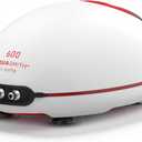 AQUASMITH Ultra Quiet Aquarium Air Pump, 25dB Whisper Air Pump Adjustable Airflow 5W/158GPH/24Kpa Single Hole Suitable for 100 to 160 Gal Fish Tank