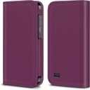 PU Leather Protective Case for Omnipod 5, Lightweight Protective Diabetic Storage Carrying Case for Omnipod 5 Device (Purple)