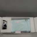 iGuerburn Simple Music Player for Dementia Elderly Seniors Easy MP3 Player as Alzheimers Dementia Visually Impaired Patients Product Gift One-Touch Controls ON/Off Retro Music Box (Cyan)