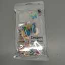 PIXIU Case for iPhone 16 Compatible with Magsafe, Laser Glossy Pattern,Cute Curly Wave Clear TPU Bumper Military Grade Drop tection Phone Cover for Women/Girls -Butterfly/Floral