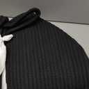 XUANGUO Black Cotton Rope Laundry Basket Hamper for Clothes Woven Storage Basket for Living Room Bedroom Boho Tall Rope Baskets for Blanket Toys Pillow Towels Baby Nursery Hamper Bin Large