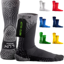 LUX Sports ProCleat Performance Grip Socks GripArray™ - Athletic Socks for Performance Sports - Grip Socks for Men and Women Small