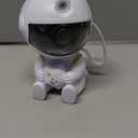 Astronaut Galaxy Projector, Star Projector Galaxy Light, Night Light for Kids, Nebula Ceiling LED Lamp, Room Decor, with Timer and Remote, Gifts for Birthdays (White)