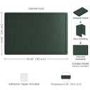 Fluxynara Felt Bulletin Board, 35.4"x23.6", Christmas Green