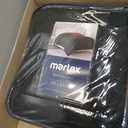 Martex Reversible Coverlet  Full Queen Size Quilt - Lightweight Full Size Bedding Durable Queen Size Quilts for Bed  Soft - Easy Care Bedding  Ebony/Red