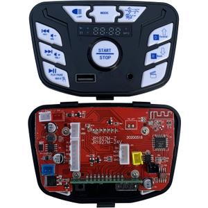 JR1927M-Z 24V Children's Electric Vehicle Central Control, with Music Playback, Power Supply, Forward and Backward Functions,Stroller Ride On Car Replacement Parts