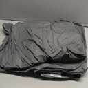 Sleeping Bag Liner - Adult Sleep Sack & Travel Sheets for Hotel - Travel Sleep Sack, Camping Sleeping Bag Liners for Cold Weather (Double (Fits 2 People) - Gray with Zipper)