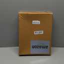 EDHAS Serving Trays Mango Wood Tray with Handles Serving Tray for Breakfast in Bed, Tea, Coffee with Cutout Handles (White) (14" x 11" x 2")