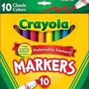 Crayola Broad Line Markers, Classic Colors