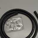 YAMAKATO 1/4 Inch ID Fuel Line Hose Reinforced 6 Feet w/ 10 Clamps NBR SAE 30R7 for Tecumseh 30705 Briggs 791745