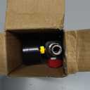 Honoson 1 Packs Air Adjusting Regulator Valve 1/4 Inch with Pressure Gauge and Water Trap Filter, Oil Separator Water Pressure Compressor Regulator for Air Spray Paint Gun Cleaner