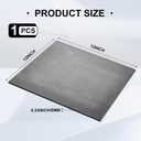 LEIFIDE 1/4 Hot Rolled Steel Plates, A36 Steel Base Plate, Weldable Metal Plates for Structural Support and Industrial Use(1 Piece,1/4 x 12" X 12")