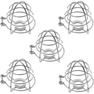 5 Pack 1/2" Fire Sprinkler Head Guard Cage Protector Cover Fire Extinguishing System Sprinkler Protective Bracket
