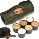 MENGJINGO Interactive Dog Toys for Aggressive Chewers, LongLasting Frozen Dogs Treat Holder to Keep Them Busy, Indestructible Dog Enrichment Toys  Reduce Anxiety, Safe for Large and XL Breed