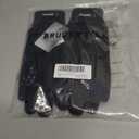 BRUCERIVER Womens Winter Touchscreen Knit Glove With Thinsulate Lining Cabel design Rib Cuff (Black)