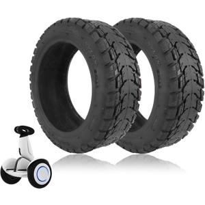 11 inch 70/80-6.5 Tubeless Rubber Tire for Segway Ninebot S-Plus Smart Self-Balancing Scooter Accessories, Hoverboard Heavy Duty Tire Explosion-proof Replacement, NOT for Ninebot S (Pack of 2) 11 inch 70/80-6.5 Tubeless Rubber Tire for Segway Ninebot S-Plus Smart Self-Balancing Scooter Accessories, Hoverboard Heavy Duty Tire Explosion-proof Replacement, NOT for Ninebot S (Pack of 2)