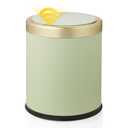 Smart Touchless Bathroom Trash Can, 2.8 Gallon Automatic Motion Sensor Rubbish Can with Lid Electric Small Garbage Bin for Kitchen, Office, Toilet, Bedroom -Green