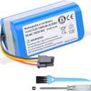 TZRONG Vacuum Replacement Battery for Qihoo 360 S5 S7 S7Pro S7 Pro T90 X9 Vacuum Spare, for LIFERO RX9 Robot Vacuum Cleaner