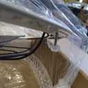 Ceiling Fans with Lights, 24'' Low Profile Ceiling Fan with Remote, 3000-6500K Dimmable Flush Mount LED Fan Light, APP Control 6 Winds Speed Fandelier Ceiling Fan for Bedroom Living Room Kitchen Gym (Black)