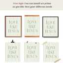 LARTSFRO Coquette Sage Green Bow Jesus Wall Art Decor Posters, Green Bow Room Bedroom Bathroom Wall Art Decor Aesthetic for Teen Girls Gifts, Inspirational Bible Verses Bow Wall Decor, 12x16 Inch Set of 4 Bow Pictures(UNFRAMED)