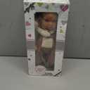 12" Baby Dolls with Carrier Bassinet,Newborn Alive Doll with Accessories and Knit Clothes Includes Pacifier,Bunny Toy,First Baby Doll for Toddlers 3 Ages and Up