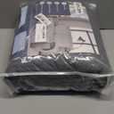 KinCam Waterproof Loveseat Recliner Cover, Non-Slip Reclining Couch Covers for 2 Seat, Recliner Sofa Cover Furniture Protector with Elastic Straps for Kids, Pets, Dark Gray