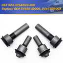 Engine Cradle Front Subframe Crossmember Bushing for 2008-2015 Nissan Rogue, 2011-2015 Nissan Juke Leaf ZE0, 2007-2013 Nissan X-Trail T31 523-305 523-306