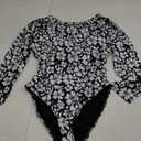 Floerns Women's Cut Out Scoop Neck Long Sleeve Rashguard One Piece Swimsuit XL