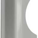Prime-Line U 9503 Steel Latch Guard Plate Cover for Out-Swinging Doors, Gray (Single Pack) (3 in. x 11 in.)