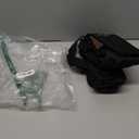 Pool Cue Case Holds 1 Butt and 1 Shaft, Billiard Pool Cue Stick Carrying Case Bag with Handle and Detachable Shoulder Strap, Pool Cue Bag with Front Accessory Pocket, Black