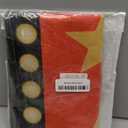 2 Pcs 13 x 72 Inch Movie Night Table Runner with Gold Star Design - Red Carpet Decoration for Birthday Party Suppliesred