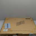 Unipaws 24" H Free Standing Pet Gate for Cat, Wooden Gates for Doorway, Stairs, Foldable Pet Fence for House, Expandable Barrier, Indoor Use, Espresso