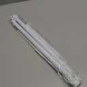 AIZESI Tension Rod 18-36 inch1Pcs White Adjustable Tension Curtain Rod No Drilling Small Tension Rod Spring Tension Curtain Rod Expandable Curtain Rod