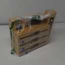 Bamboo Storage Bag Organizer, with Foil, Wax, and Plastic Wrap cutter, 9 in 1