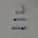 2 Pack 3 Prong Outlet Switch Power Wall Tap Adapter Triple Mini Multi Plug with Switch On/Off ETL Listed AC Grounded Outlet Energy Saving for Home Office Kitchen Indoor Use