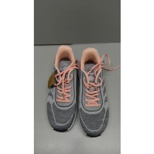 Autper Women Walking Shoes for Plantar Fasciitis Arch Support Orthotic Tennis Non Slip Fashion Sneakers for Foot and Heel Pain Relief All Day Standing Greypink US 7