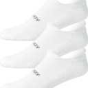 FootJoy mens Comfortsof Roll-top 3-pack (7-12, White)