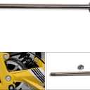 Surron Axle with Nut Steel Jackshaft Axis Flat Fork Shaft Axis for Sur ron Light Bee X/S Segway X160 X260