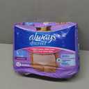 Always Discreet Adult Diapers for Women, Incontinence Underwear, Postpartum Essentials, Disposable Briefs, Max Absorbency, Bladder Leak Protection, Large, 17ct