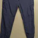 Womens Hiking Pants Quick Dry UPF 50 Lightweight Travel Golf Cargo Safari Pants Zipper Pockets (Blue, XL)