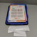 SEYMAC stock for iPad Pro 13 inch Protective Case M5 2025/M4 2024, Heavy Duty Case with Screen Protector, Pencil Holder, Rotating Stand, Hand Strap, Shoulder Strap, Blue